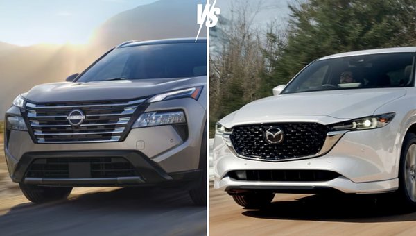 The 2025 Showdown: 2025 Nissan Rogue vs. 2025 Mazda CX-5