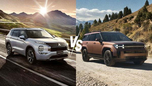 2025 Mitsubishi Outlander PHEV vs 2026 Hyundai Santa Fe Hybrid: Which One Feels Right for You?
