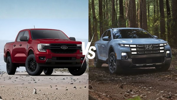 Ford Ranger vs Hyundai Santa Cruz - Detailed Look at Two Trucks!