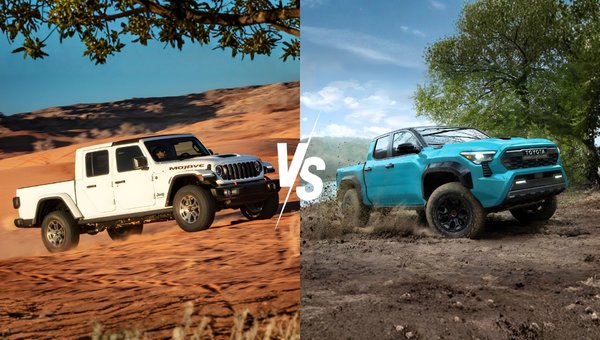 Truck Showdown: 2026 Jeep Gladiator vs 2026 Toyota Tacoma