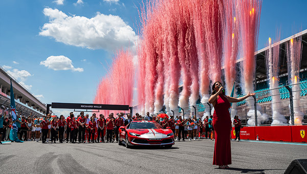 Double Wins and Strong Podiums for Dilawri Rossocorsa Racing in Miami