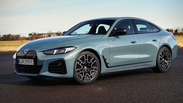 BMW i4 Gran Coupé Brings Electric Energy to a Sport Sedan