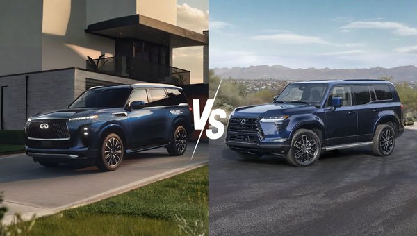 2026 INFINITI QX80 vs. 2026 Lexus GX