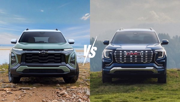 Chevrolet Equinox vs GMC Terrain : comparatif 2026