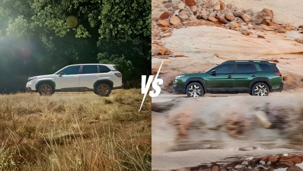 Comparatif Subaru Forester 2026 vs Outback 2026