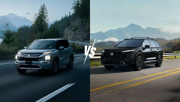 2026 Mitsubishi Outlander PHEV vs 2026 Honda CR-V Hybrid
