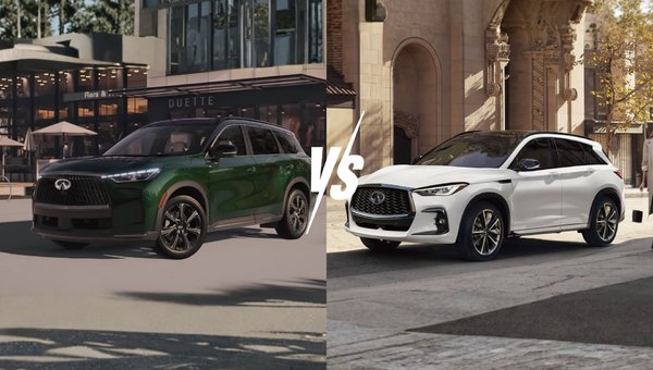 2026 INFINITI QX60 vs 2025 INFINITI QX50: Space, Comfort, and Premium Features