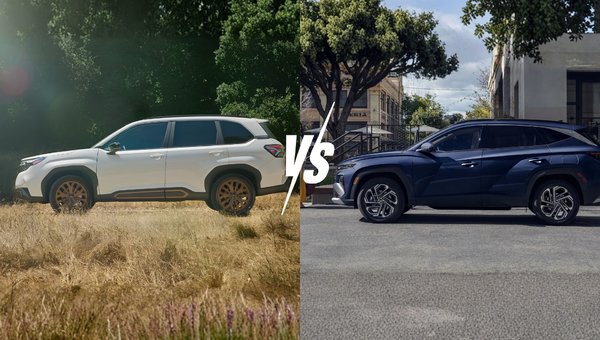 2026 Subaru Forester vs 2026 Hyundai Tucson: One Is Built for Exploration. The Other Embraces Everyday Refinement.