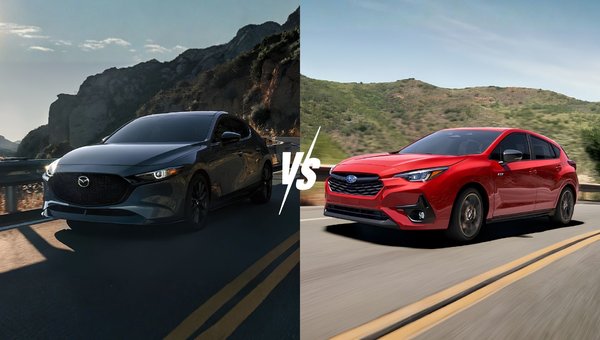 2026 Mazda3 Sport vs. 2026 Subaru Impreza: The Compact Car Showdown