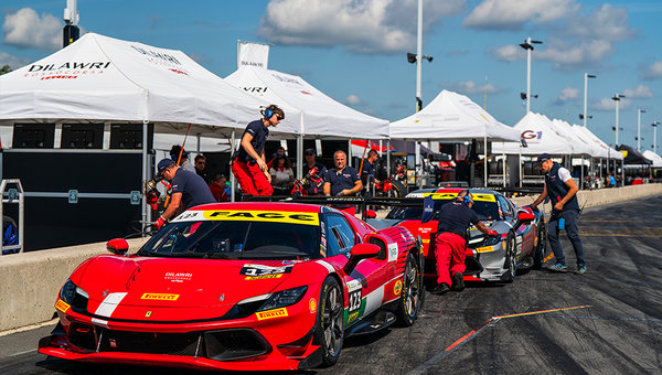 Dilawri Rossocorsa Racing earns a runner-up finish at Road America