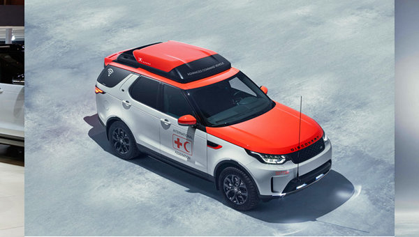 Land Rover Discovery Project Hero Created to Assist Red Cross in Saving Lives