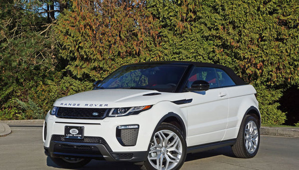2017 Land Rover Range Rover Evoque Convertible Road Test Review