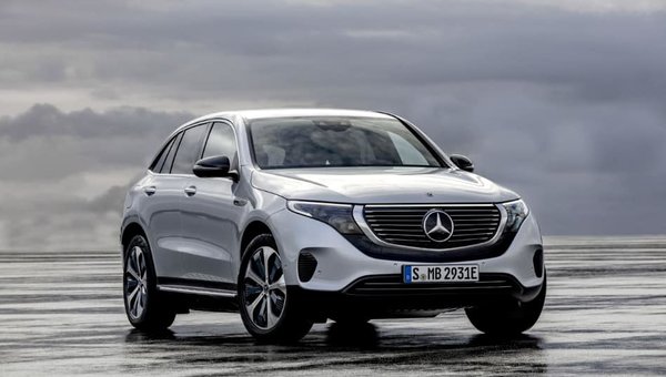 Mercedes-Benz reveals all-new EQC electric SUV.