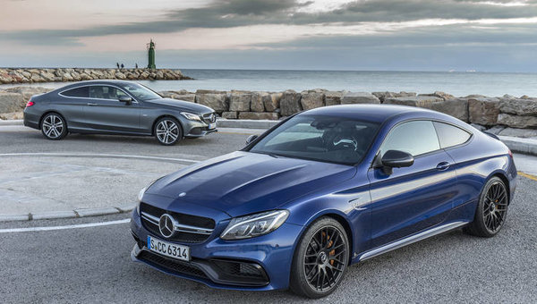 The new 2017 Mercedes-AMG C63 Coupe.