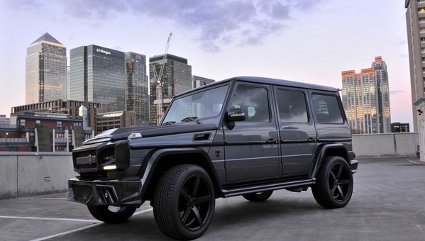 Prindiville Mercedes G-Class gets military-grade carbon fiber body.