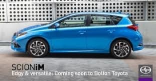 Scion Arrives at Bolton Toyota