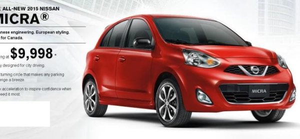 2015 Nissan Micra Headed For Canadian Showrooms