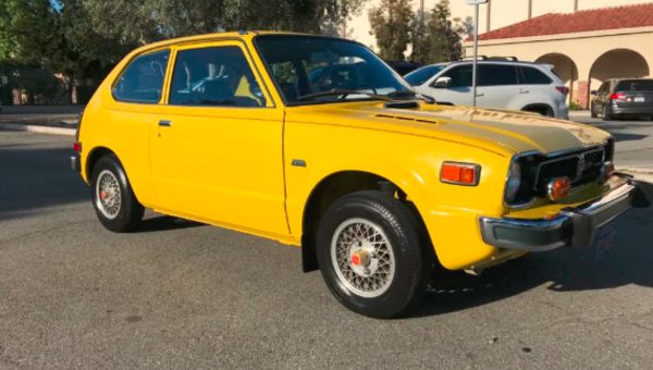 One-Family Since New - 1975 Honda Civic Goes Up For Auction