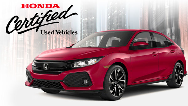 Why Honda Certified Used Vehicles?