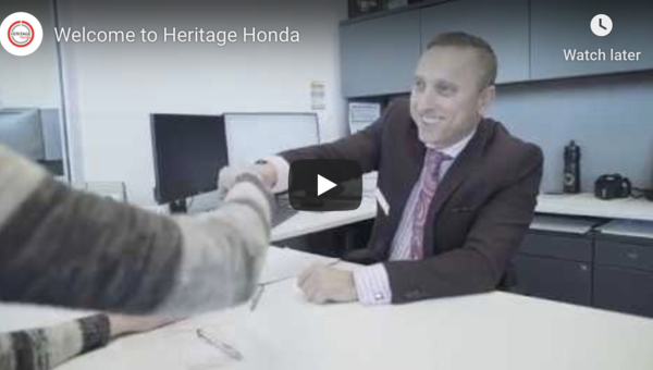 Why Buy from Heritage Honda