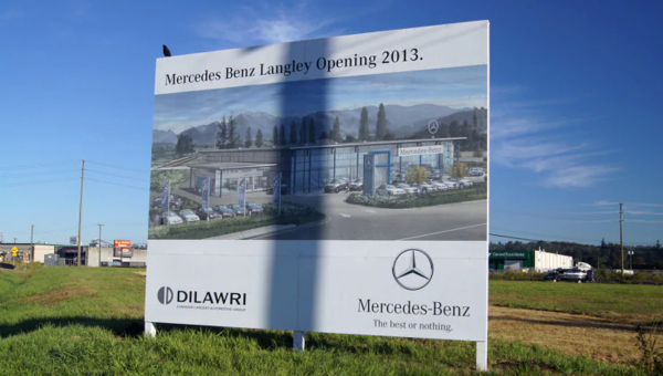 Dilawri Mercedes Benz Groundbreaking