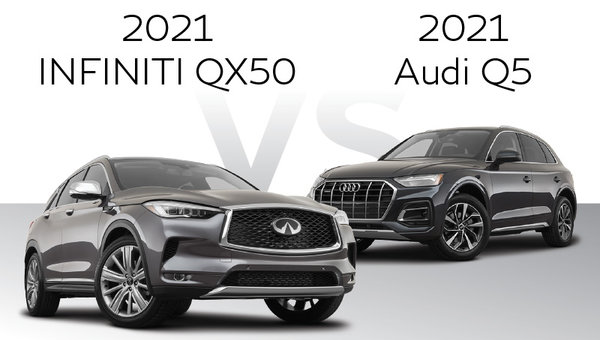 A Comparison: INFINITI 2021 QX50 vs. 2021 Audi Q5