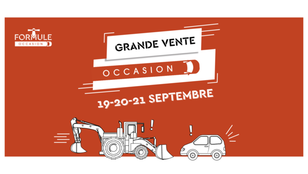 Grande vente d'occasion à Rimouski du 19 au 21 septembre