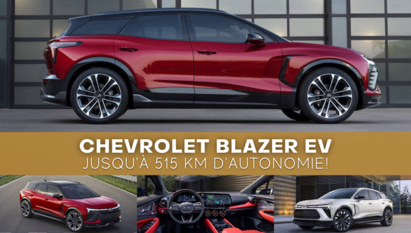 Dites bonjour aux nouveaux Chevrolet Blazer EV!