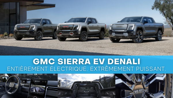 GMC DENALI EV - Entièrement électrique, extrêmement puissant