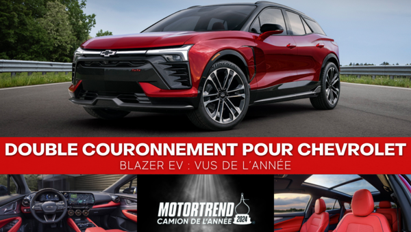 Blazer EV 2024, VUS électrique intermédiaire