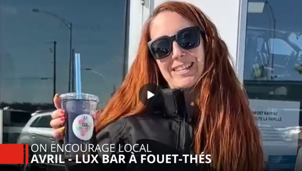 On encourage local - LUX Bar à fouet-thés