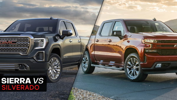 Comparaison: GMC Sierra VS Chevrolet Silverado