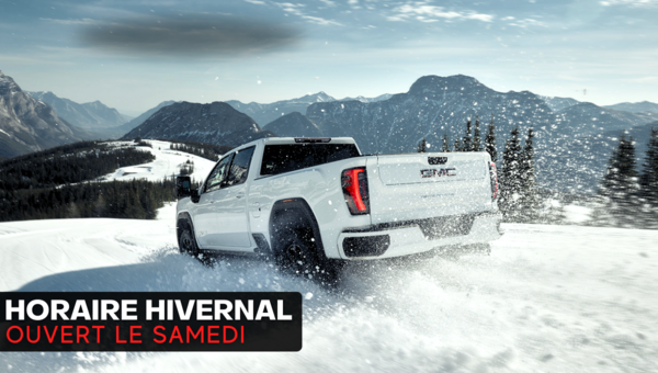 Horaire hivernal chez Tardif GM!