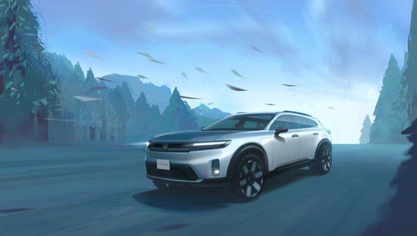 Honda Teases Styling of Adventure-Ready Prologue Electric SUV