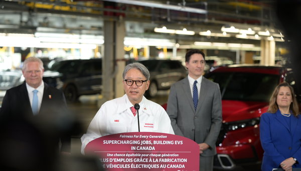 Honda Plans to Establish Comprehensive Electric Vehicle Value Chain in Ontario, Canada