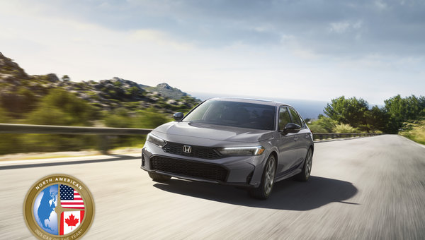 Honda Civic Hybrid Named 2025 North American Car of the Year, Making Civic the Most Honoured Model in the History of the Award