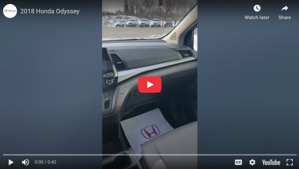 2018 Honda Odyssey