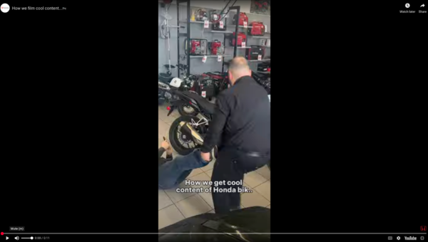 How we film cool content.