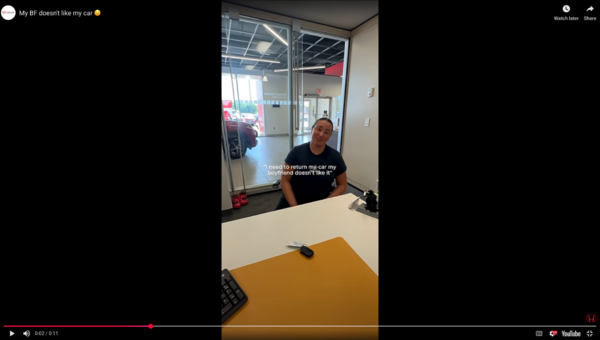 My Boyfriend Doesn't Like My Car...