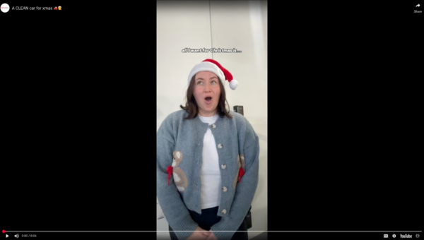 A CLEAN car for Christmas