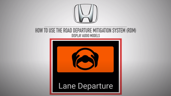 How to Use the Road Departure Mitigation System (RDM) - Display Audio Models