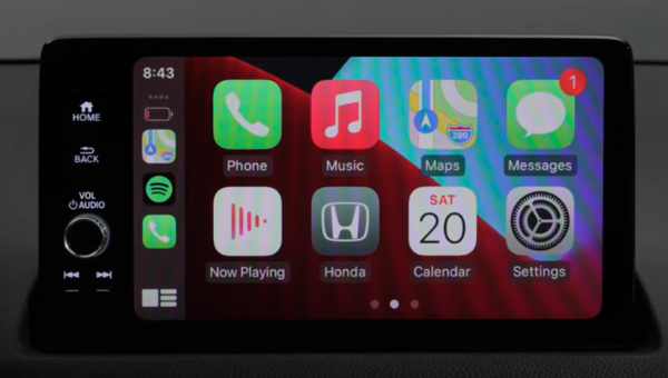 2022 Honda Civic Touring: Technology