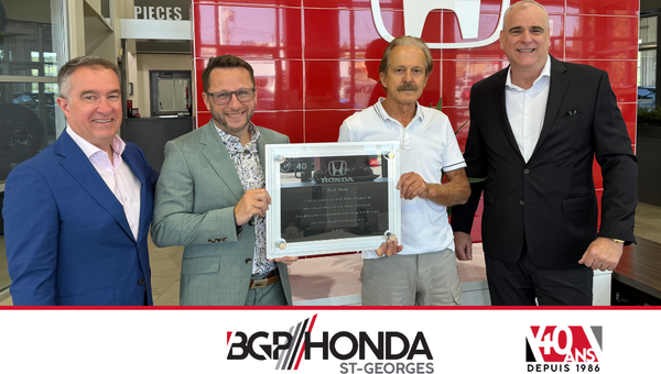 BGP Honda célèbre 40 ans de passion et d’engagement à Saint-Georges