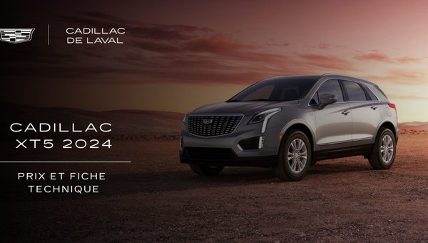 2024 Cadillac XT5: price and specs