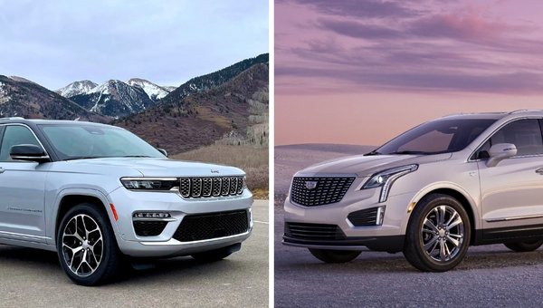 Jeep Grand Cherokee vs Cadillac XT5 2023 : comparatif entre les deux VUS intermédiaires !