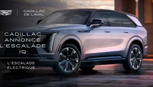 Cadillac reveals the Escalade IQ: an electric Escalade