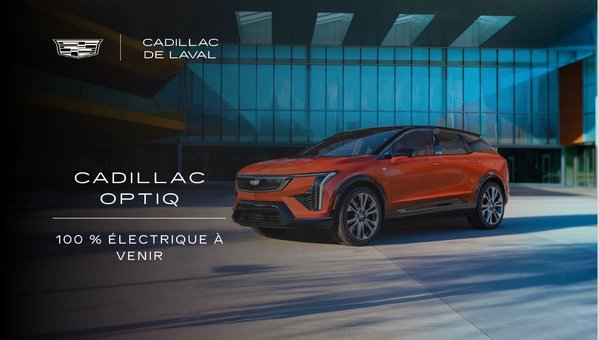 Cadillac Optiq : 100 % électrique à venir