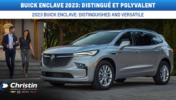 2023 Buick Enclave: Distinguished and Versatile