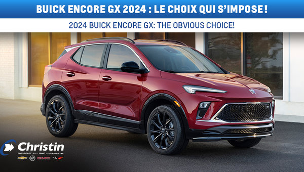 2024 Buick Encore GX: The Obvious Choice!