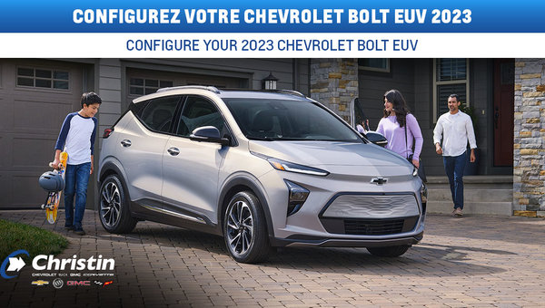 Configurez votre Chevrolet Bolt EUV 2023